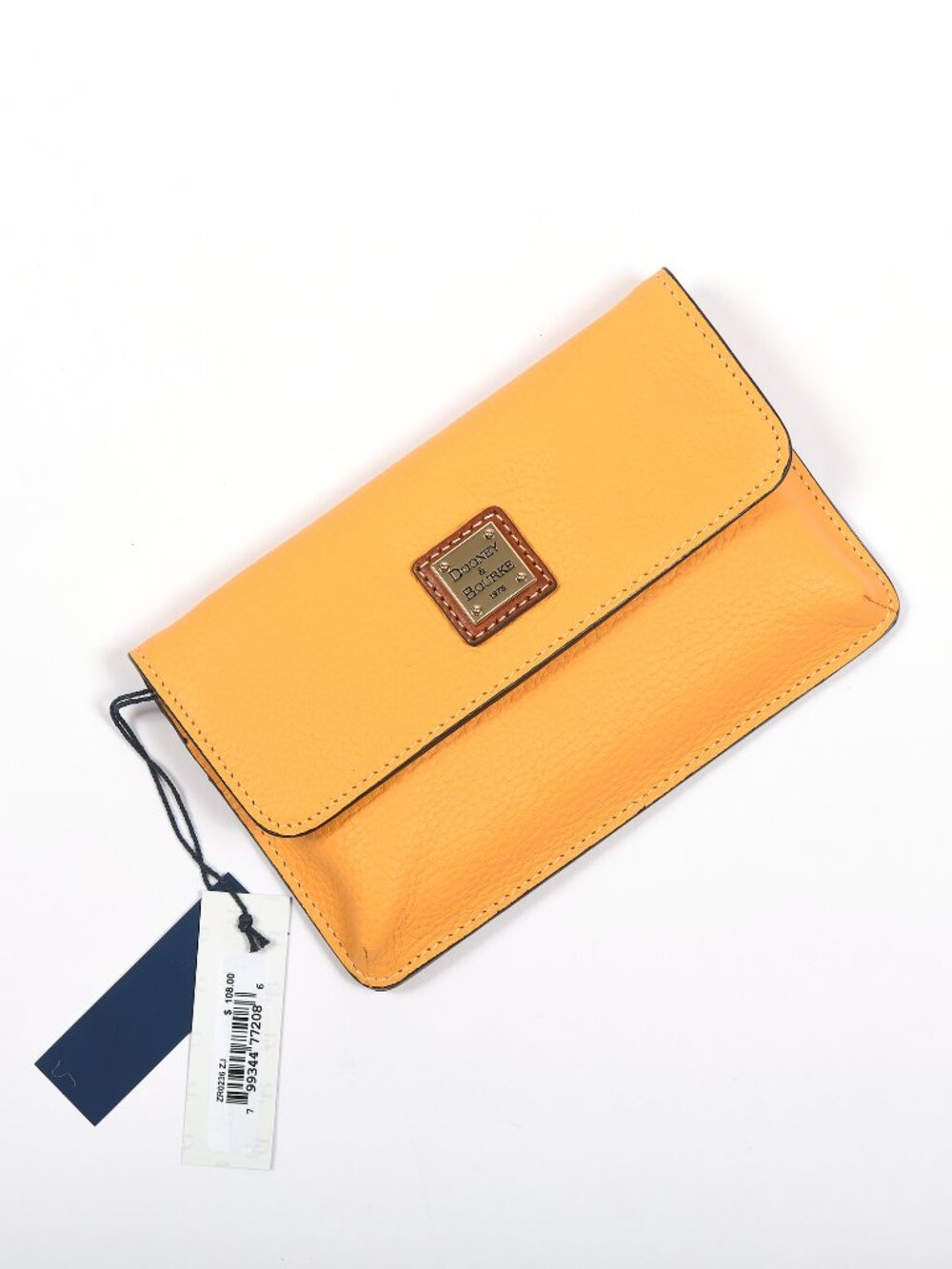 Dooney & Bourke Milly Wristlet Wallet Dandelion Pebble Leather NWT ZR0236